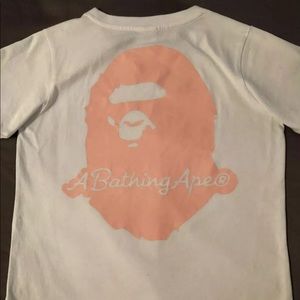 BAPE A Bathing Ape Patch Tee Ladies